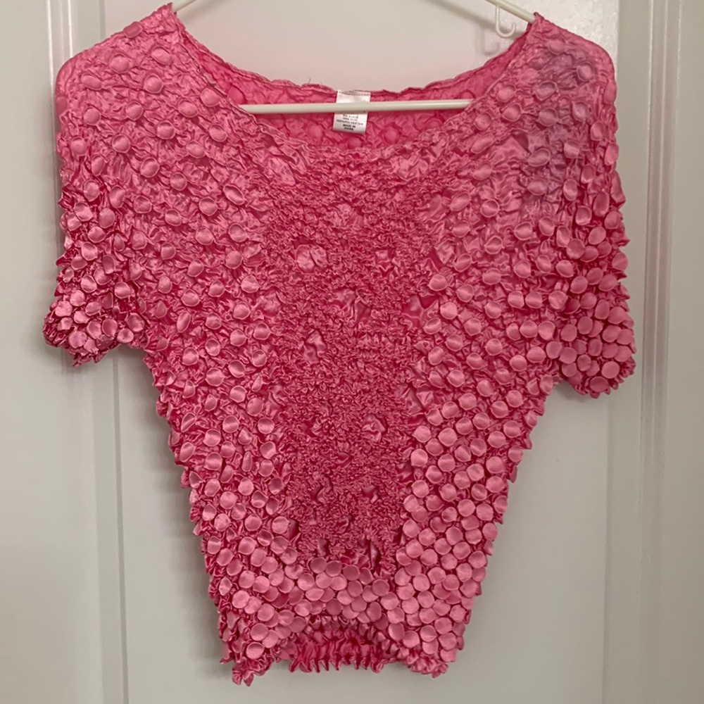 Pink top